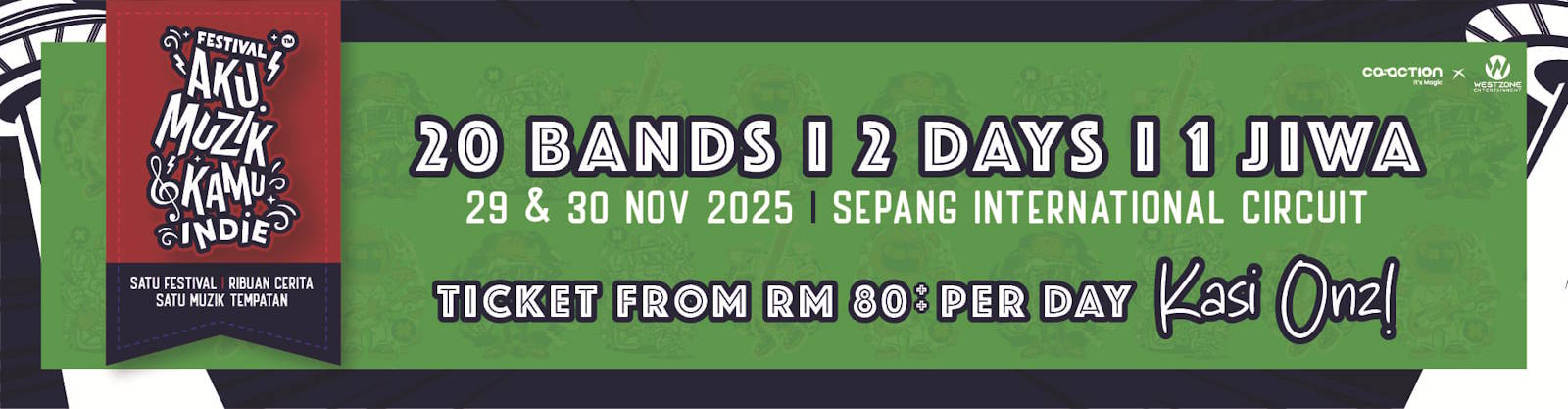 Festival AKU, MUZIK dan KAMU - INDIE
