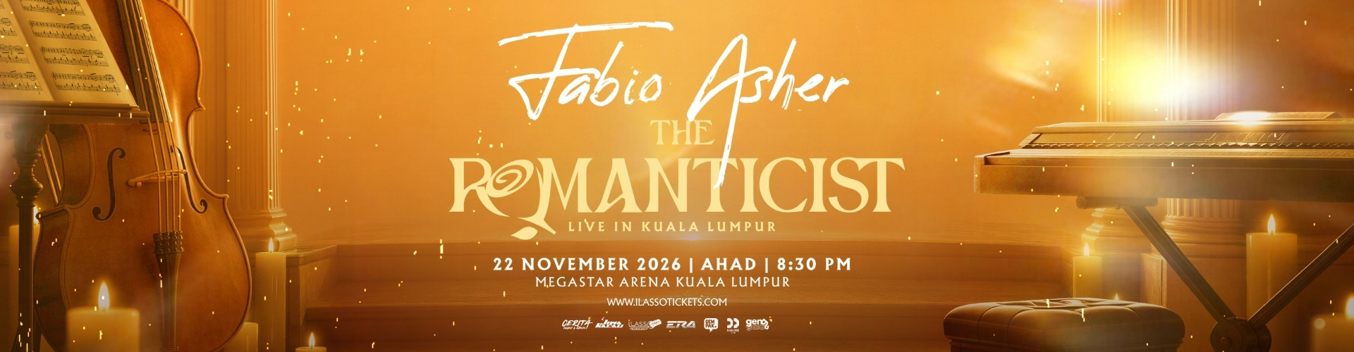 Fabio Asher The Romanticist Live in Kuala Lumpur