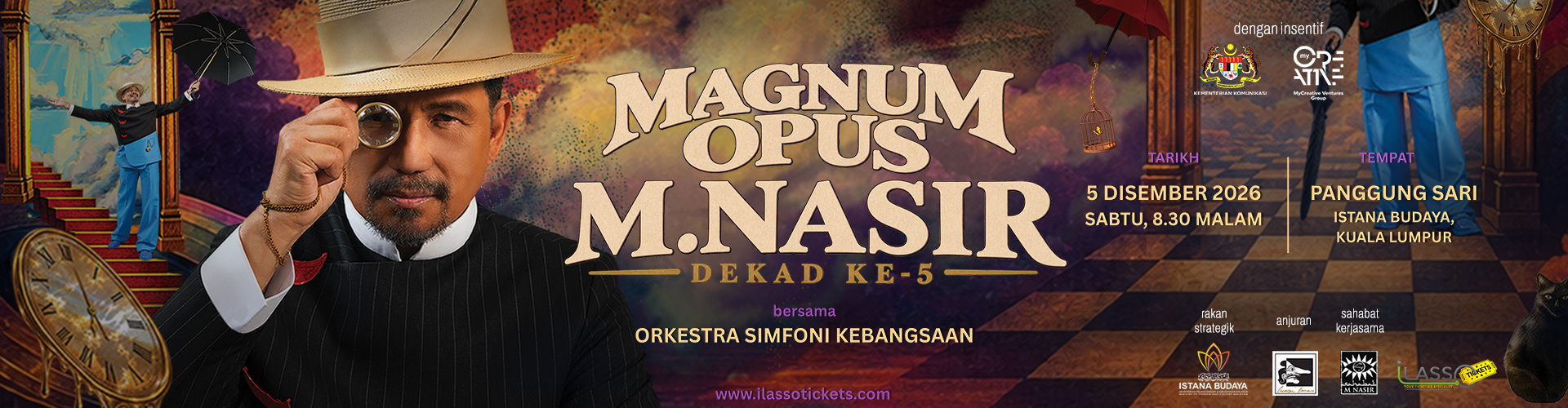 Magnum Opus : M Nasir Dekad Ke-5