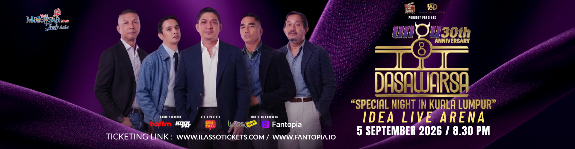 UNGU "3 DASAWARSA" SPECIAL NIGHT IN KUALA LUMPUR