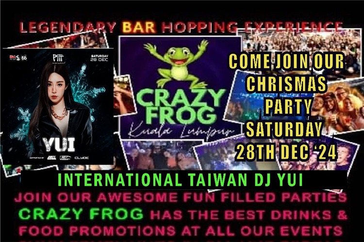 CRAZY FROG CHRISTMAS PARTY 2024